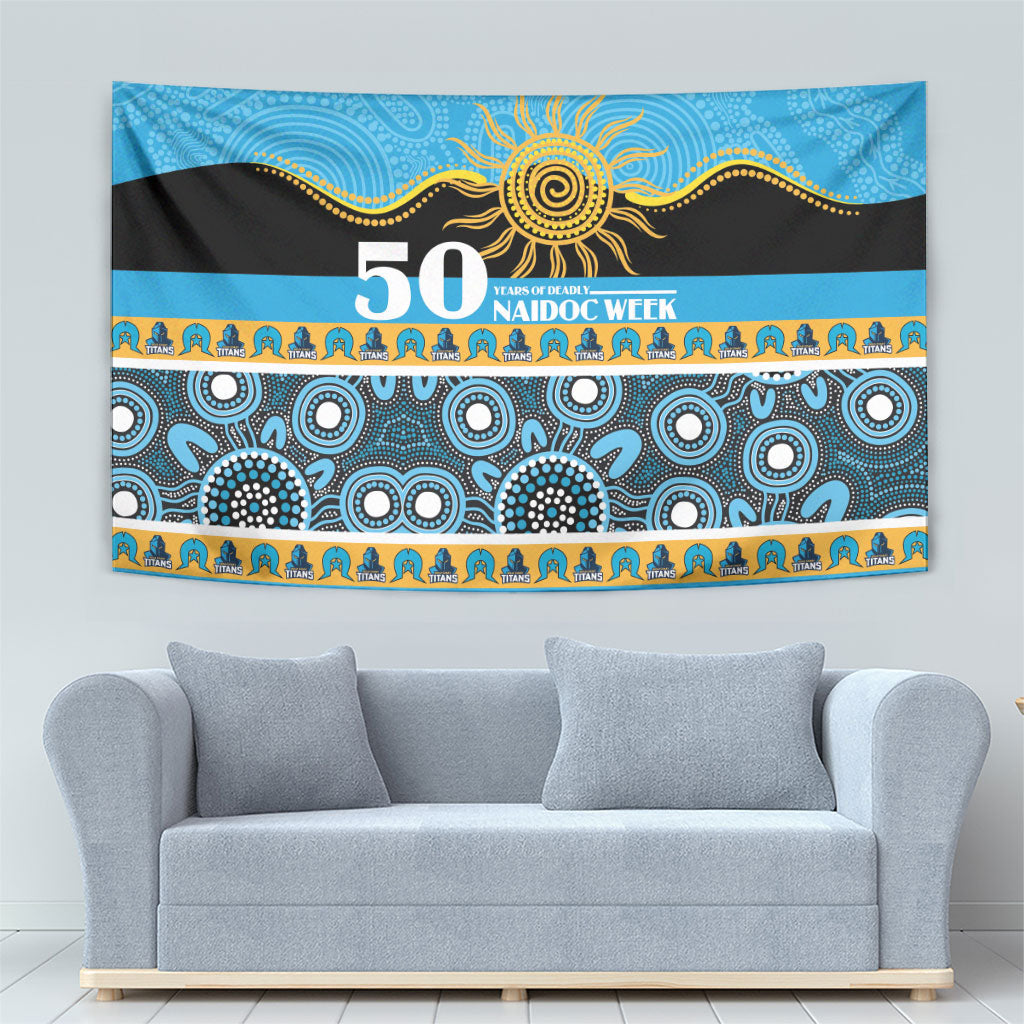 Titans NAIDOC Week Tapestry Aboriginal Torres Strait Islanders Vibe