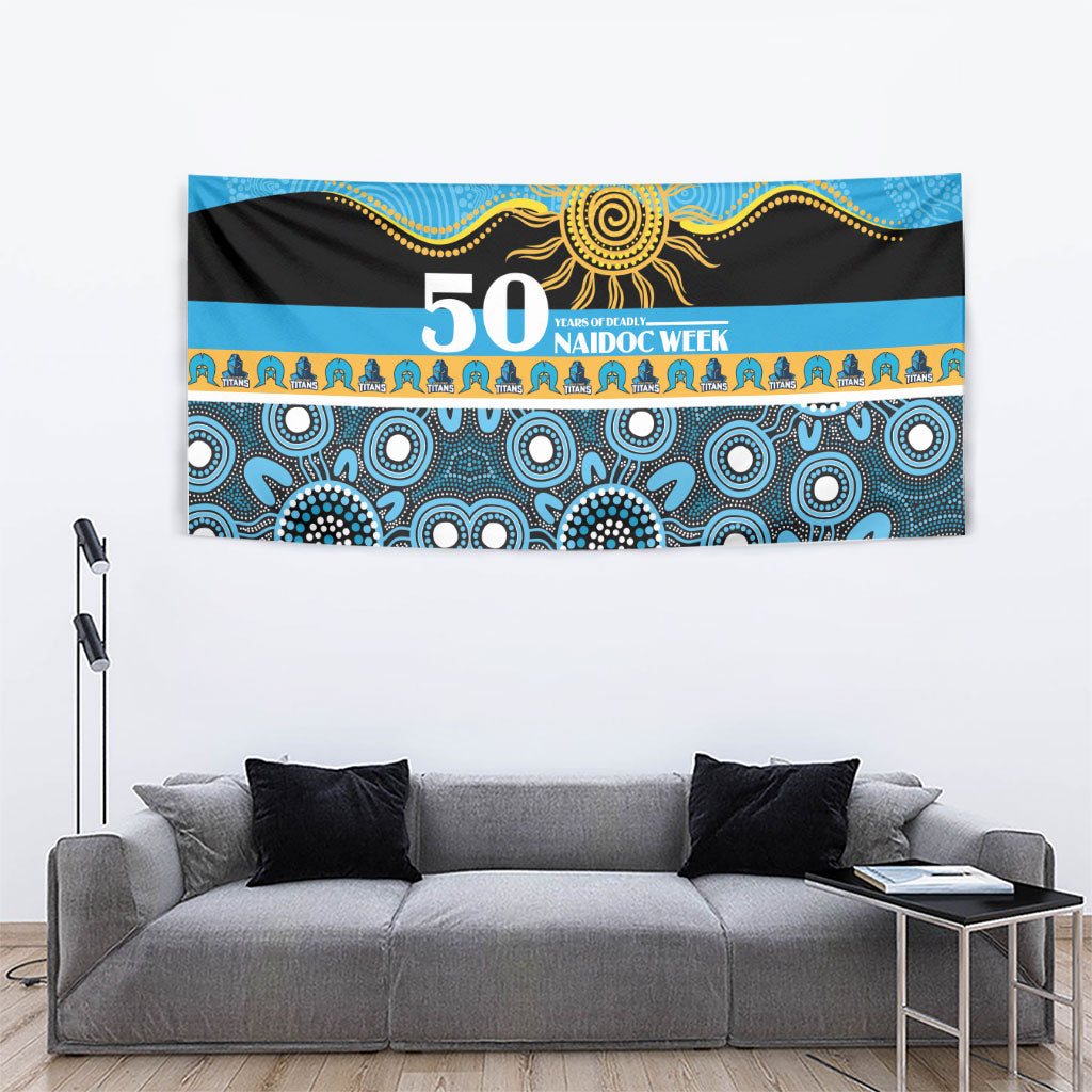 Titans NAIDOC Week Tapestry Aboriginal Torres Strait Islanders Vibe