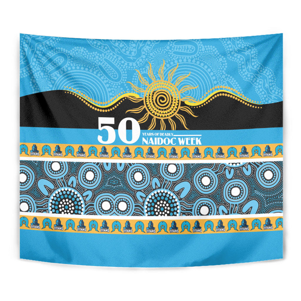 Titans NAIDOC Week Tapestry Aboriginal Torres Strait Islanders Vibe