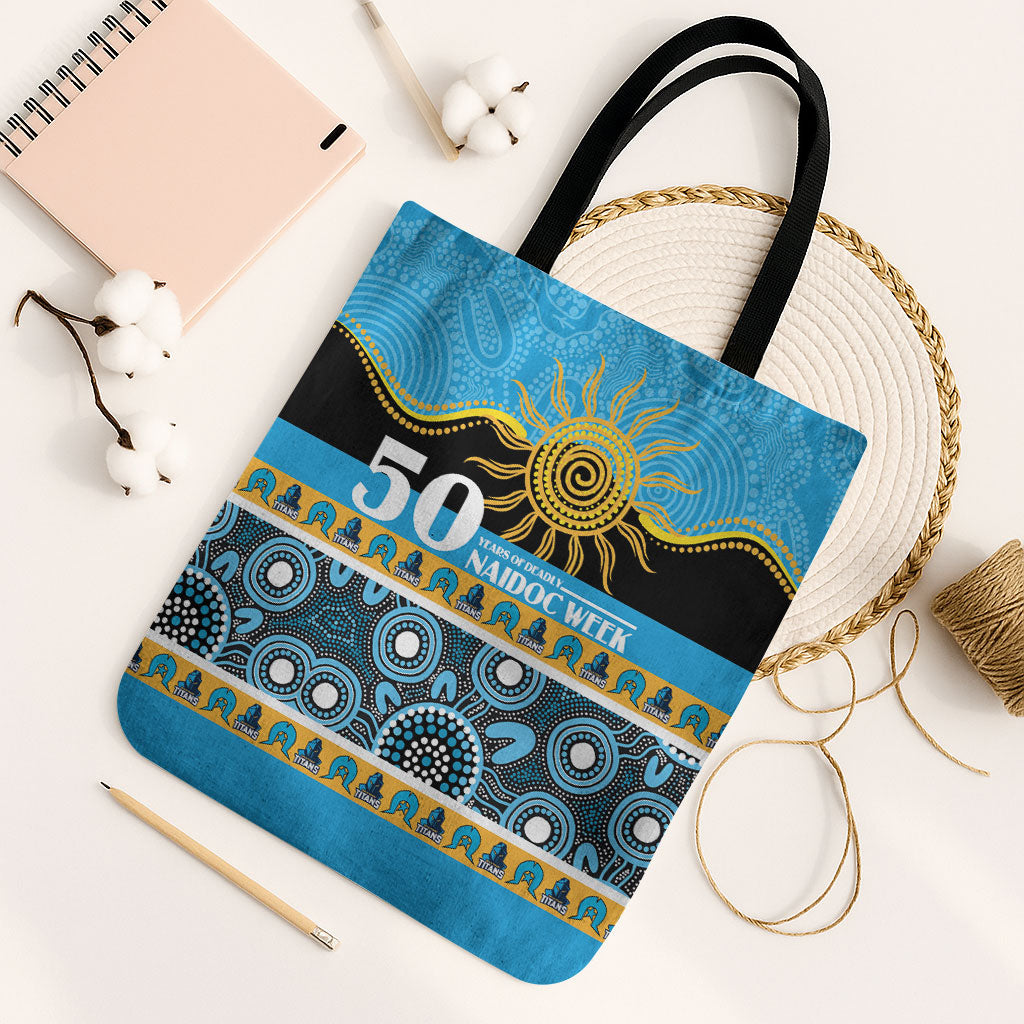 Titans NAIDOC Week Tote Bag Aboriginal Torres Strait Islanders Vibe