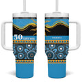 Titans NAIDOC Week Personalised Tumbler With Handle Aboriginal Torres Strait Islanders Vibe