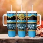 Titans NAIDOC Week Personalised Tumbler With Handle Aboriginal Torres Strait Islanders Vibe