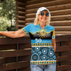 Titans NAIDOC Week Personalised Women Polo Shirt Aboriginal Torres Strait Islanders Vibe