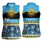 Titans NAIDOC Week Personalised Women Sleeveless Polo Shirt Aboriginal Torres Strait Islanders Vibe