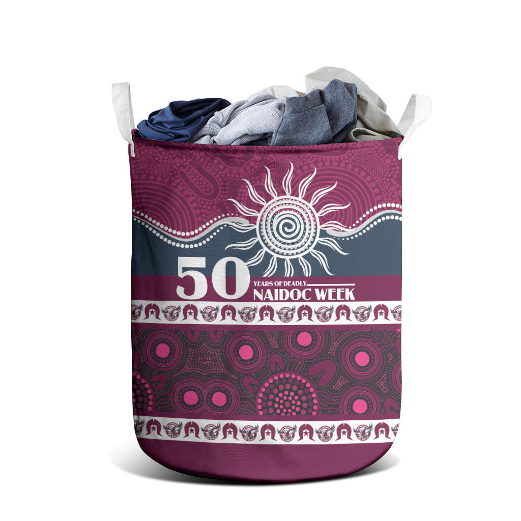 Sea Eagles NAIDOC Week Laundry Basket Aboriginal Torres Strait Islanders Vibe