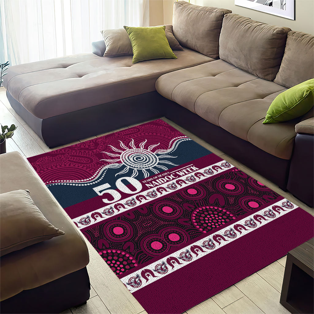 Sea Eagles NAIDOC Week Area Rug Aboriginal Torres Strait Islanders Vibe