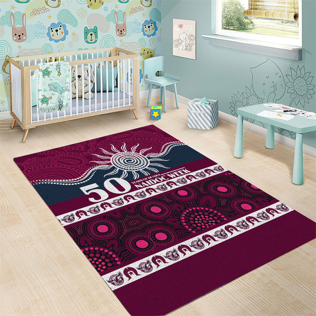 Sea Eagles NAIDOC Week Area Rug Aboriginal Torres Strait Islanders Vibe