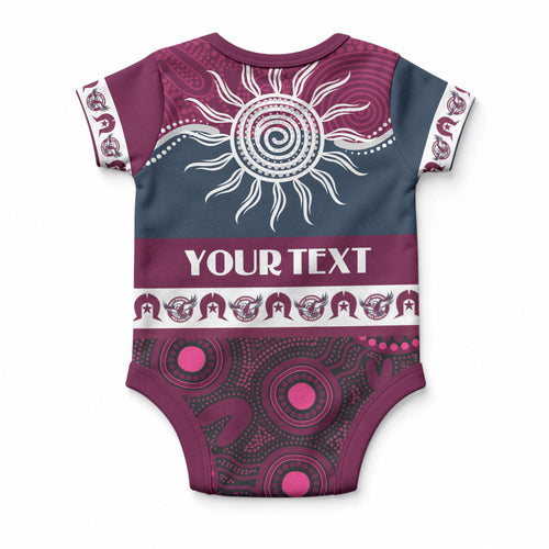 Sea Eagles NAIDOC Week Personalised Baby Onesie Aboriginal Torres Strait Islanders Vibe
