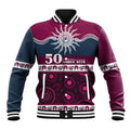 Sea Eagles NAIDOC Week Personalised Baseball Jacket Aboriginal Torres Strait Islanders Vibe