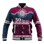 Sea Eagles NAIDOC Week Personalised Baseball Jacket Aboriginal Torres Strait Islanders Vibe