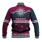 Sea Eagles NAIDOC Week Personalised Baseball Jacket Aboriginal Torres Strait Islanders Vibe