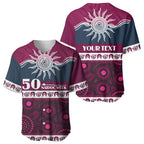 Sea Eagles NAIDOC Week Personalised Baseball Jersey Aboriginal Torres Strait Islanders Vibe
