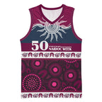 Sea Eagles NAIDOC Week Personalised Basketball Jersey Aboriginal Torres Strait Islanders Vibe