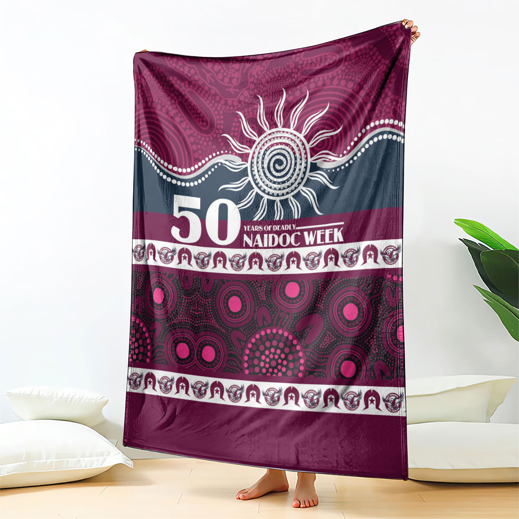 Sea Eagles NAIDOC Week Blanket Aboriginal Torres Strait Islanders Vibe