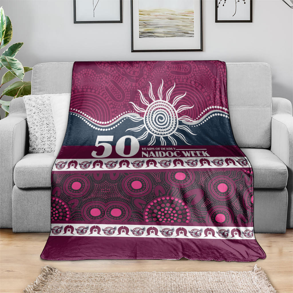 Sea Eagles NAIDOC Week Blanket Aboriginal Torres Strait Islanders Vibe