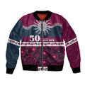 Sea Eagles NAIDOC Week Personalised Bomber Jacket Aboriginal Torres Strait Islanders Vibe