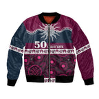 Sea Eagles NAIDOC Week Personalised Bomber Jacket Aboriginal Torres Strait Islanders Vibe