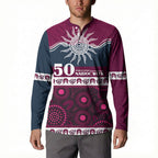 Sea Eagles NAIDOC Week Personalised Button Sweatshirt Aboriginal Torres Strait Islanders Vibe