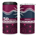 Sea Eagles NAIDOC Week Personalised 4 in 1 Can Cooler Tumbler Aboriginal Torres Strait Islanders Vibe
