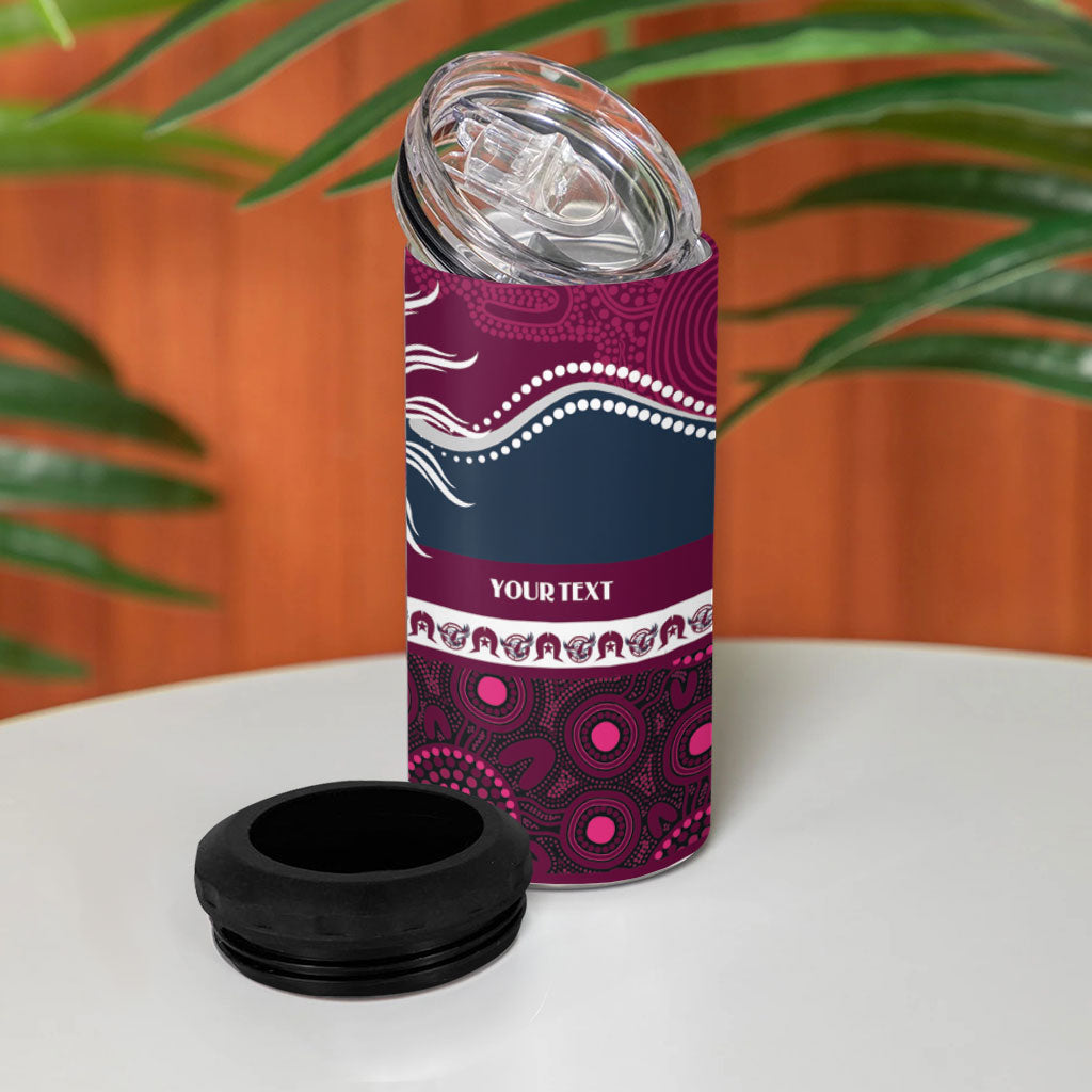 Sea Eagles NAIDOC Week Personalised 4 in 1 Can Cooler Tumbler Aboriginal Torres Strait Islanders Vibe