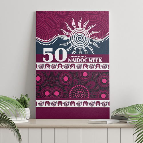 Sea Eagles NAIDOC Week Canvas Wall Art Aboriginal Torres Strait Islanders Vibe