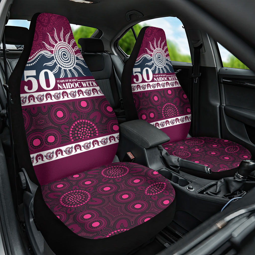 Sea Eagles NAIDOC Week Car Seat Cover Aboriginal Torres Strait Islanders Vibe
