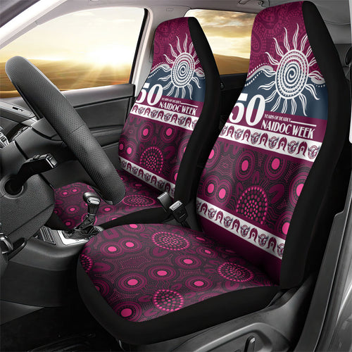 Sea Eagles NAIDOC Week Car Seat Cover Aboriginal Torres Strait Islanders Vibe