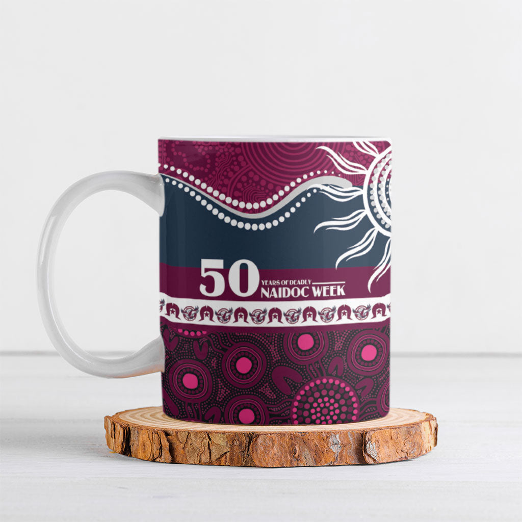 Sea Eagles NAIDOC Week Personalised Ceramic Mug Aboriginal Torres Strait Islanders Vibe