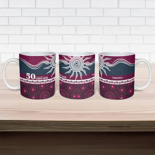 Sea Eagles NAIDOC Week Personalised Ceramic Mug Aboriginal Torres Strait Islanders Vibe
