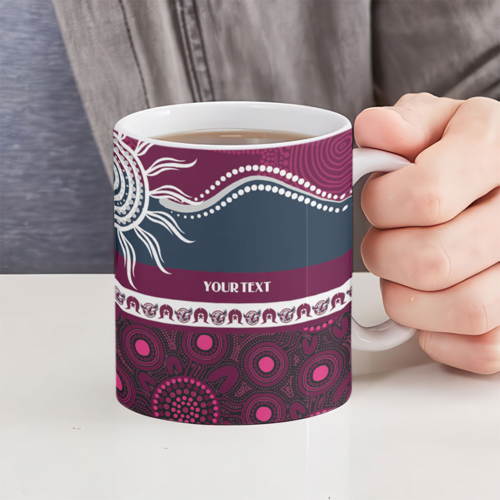 Sea Eagles NAIDOC Week Personalised Ceramic Mug Aboriginal Torres Strait Islanders Vibe