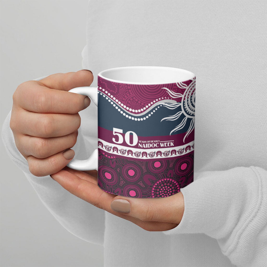 Sea Eagles NAIDOC Week Personalised Ceramic Mug Aboriginal Torres Strait Islanders Vibe
