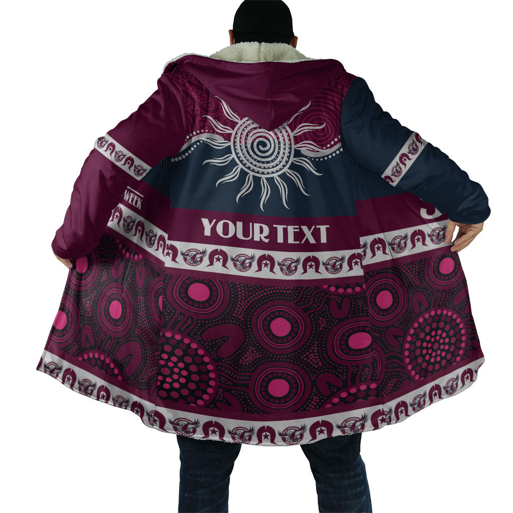 Sea Eagles NAIDOC Week Personalised Cloak Aboriginal Torres Strait Islanders Vibe