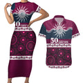 Sea Eagles NAIDOC Week Personalised Couples Matching Short Sleeve Bodycon Dress and Hawaiian Shirt Aboriginal Torres Strait Islanders Vibe