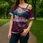 Sea Eagles NAIDOC Week Personalised Cross Shoulder Shirt Aboriginal Torres Strait Islanders Vibe