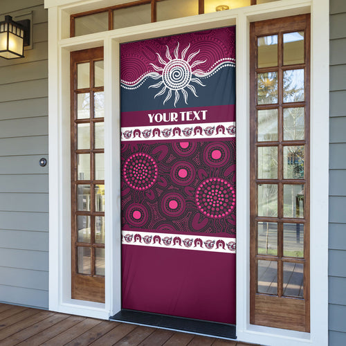 Sea Eagles NAIDOC Week Personalised Door Cover Aboriginal Torres Strait Islanders Vibe
