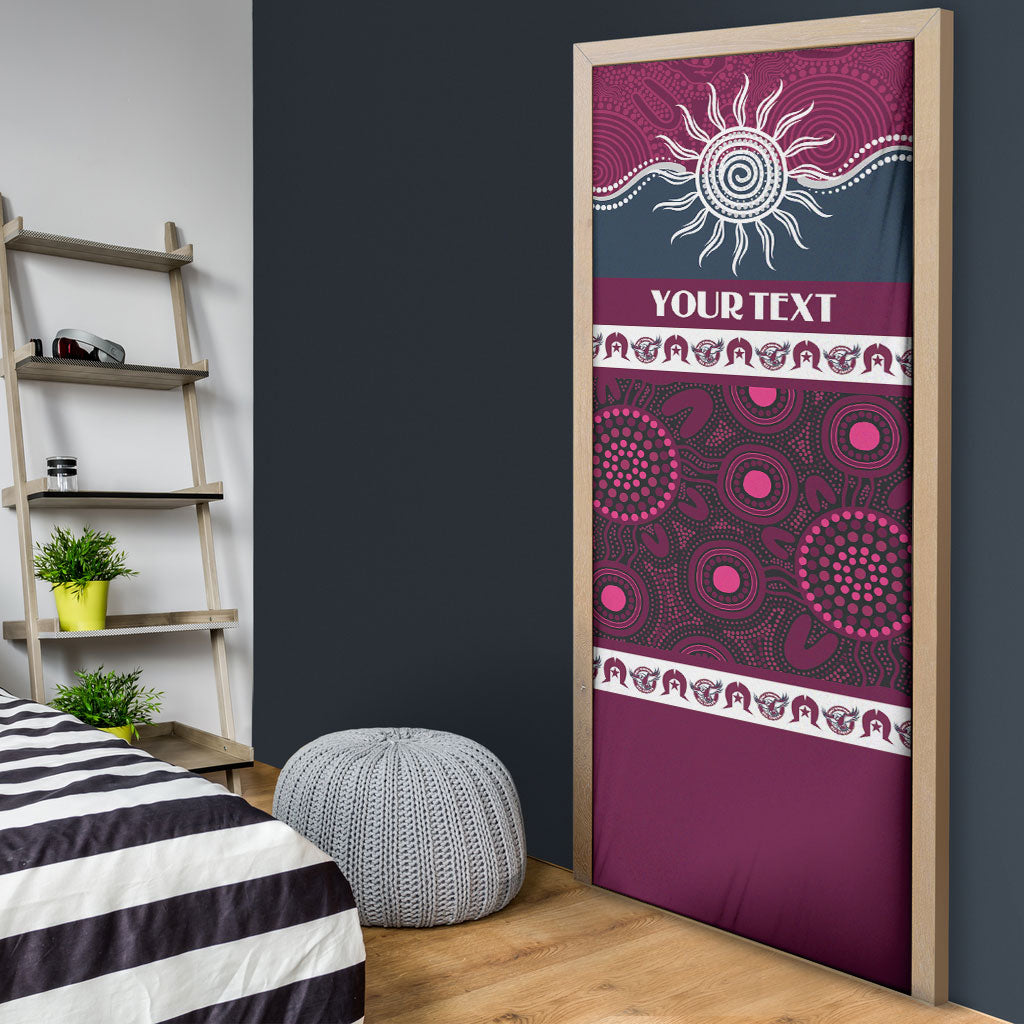 Sea Eagles NAIDOC Week Personalised Door Cover Aboriginal Torres Strait Islanders Vibe