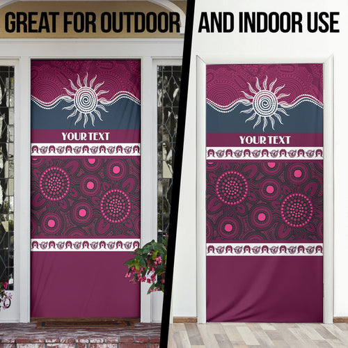 Sea Eagles NAIDOC Week Personalised Door Cover Aboriginal Torres Strait Islanders Vibe