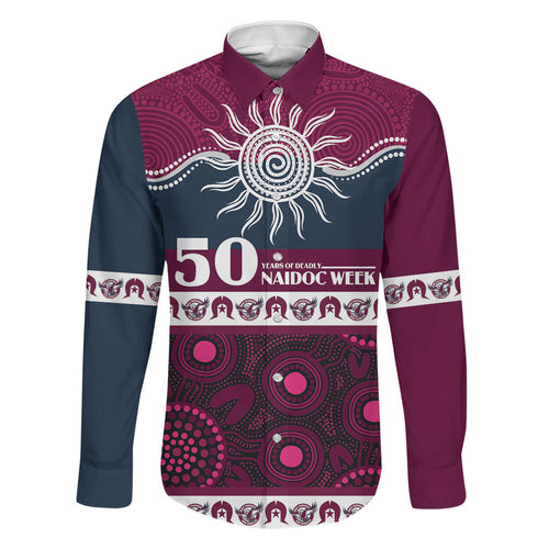 Sea Eagles NAIDOC Week Personalised Family Matching Mermaid Dress and Hawaiian Shirt Aboriginal Torres Strait Islanders Vibe