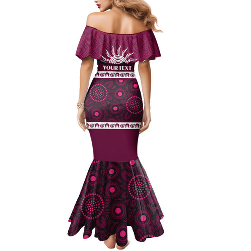 Sea Eagles NAIDOC Week Personalised Family Matching Mermaid Dress and Hawaiian Shirt Aboriginal Torres Strait Islanders Vibe