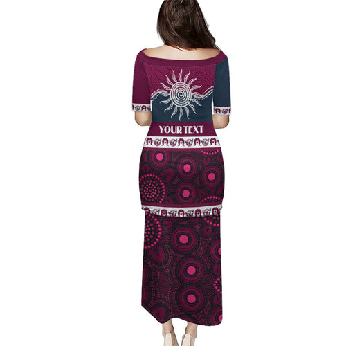 Sea Eagles NAIDOC Week Personalised Family Matching Puletasi and Hawaiian Shirt Aboriginal Torres Strait Islanders Vibe