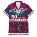Sea Eagles NAIDOC Week Personalised Family Matching Summer Maxi Dress and Hawaiian Shirt Aboriginal Torres Strait Islanders Vibe
