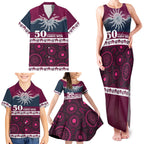 Sea Eagles NAIDOC Week Personalised Family Matching Tank Maxi Dress and Hawaiian Shirt Aboriginal Torres Strait Islanders Vibe