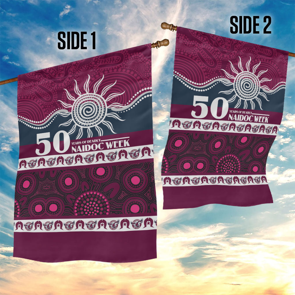Sea Eagles NAIDOC Week Garden Flag Aboriginal Torres Strait Islanders Vibe