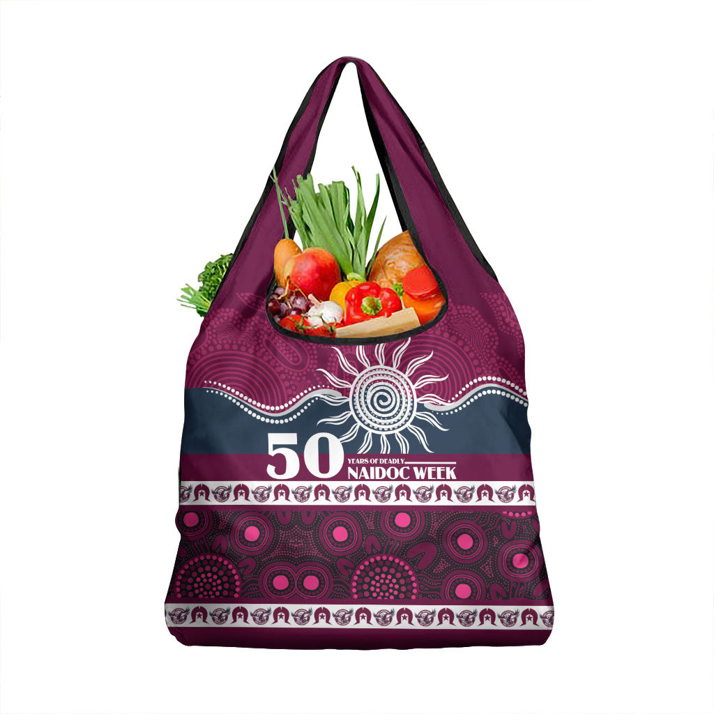 Sea Eagles NAIDOC Week Grocery Bag Aboriginal Torres Strait Islanders Vibe