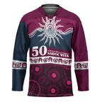 Sea Eagles NAIDOC Week Personalised Hockey Jersey Aboriginal Torres Strait Islanders Vibe