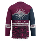Sea Eagles NAIDOC Week Personalised Hockey Jersey Aboriginal Torres Strait Islanders Vibe