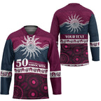 Sea Eagles NAIDOC Week Personalised Hockey Jersey Aboriginal Torres Strait Islanders Vibe