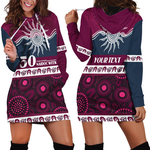 Sea Eagles NAIDOC Week Personalised Hoodie Dress Aboriginal Torres Strait Islanders Vibe