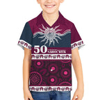 Sea Eagles NAIDOC Week Personalised Kid Hawaiian Shirt Aboriginal Torres Strait Islanders Vibe