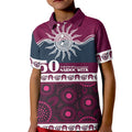 Sea Eagles NAIDOC Week Personalised Kid Polo Shirt Aboriginal Torres Strait Islanders Vibe